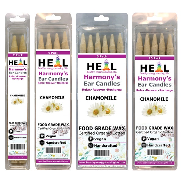 Harmony's Chamomile Vegan Ear Candles
