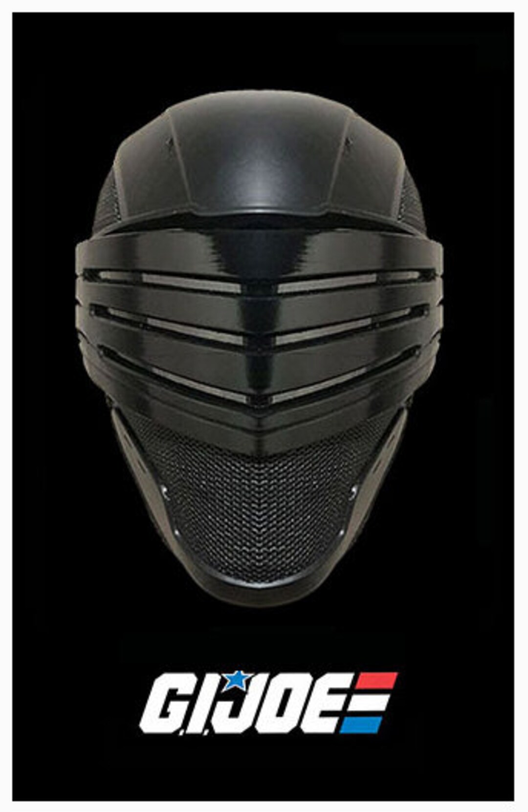 Helmet GI Joe Snake Eye Helmets 1/1 Wearable Etsy