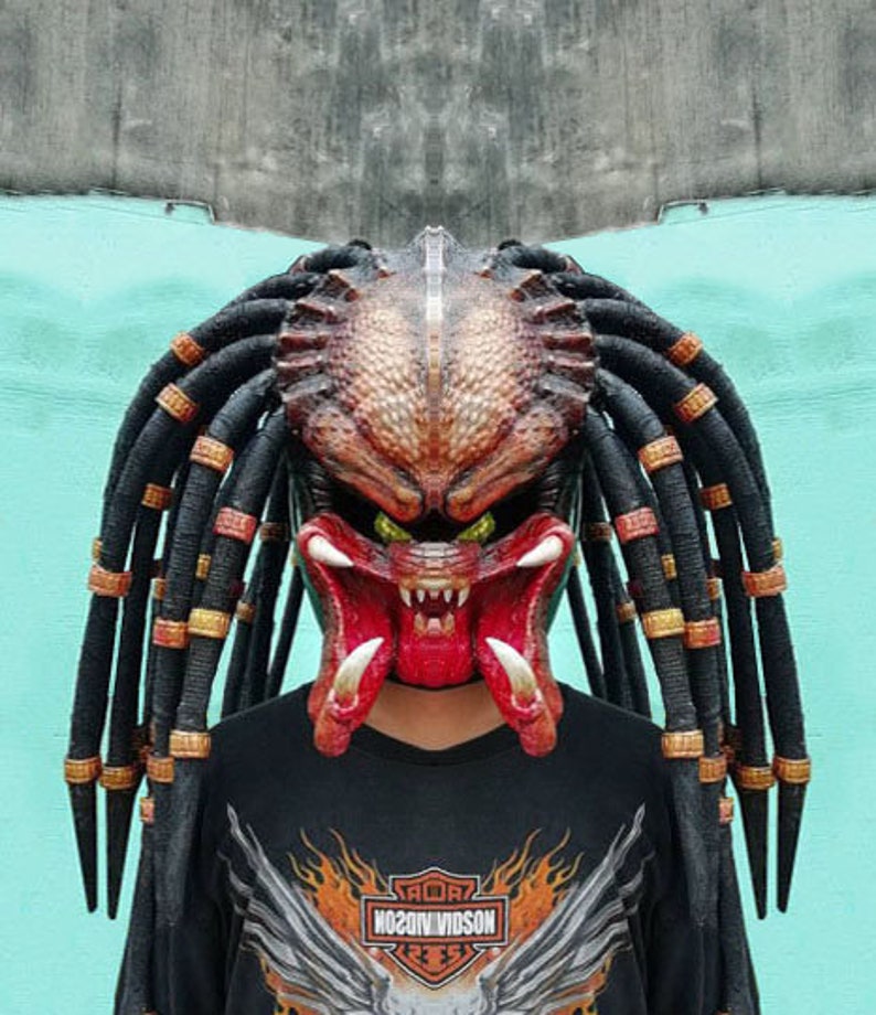 Predator Classic Predator Mask 1/1 Wearable Etsy