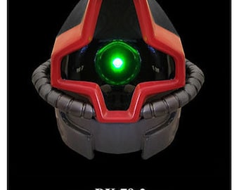 Helmet Gundam MS-09R-2 Rick Dom II Helmets (1/1 Wearable)