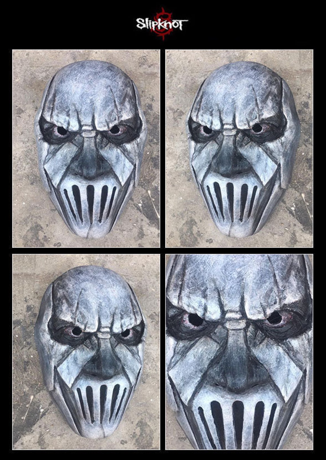 Slipknot Mask 1/1 Wearable Etsy