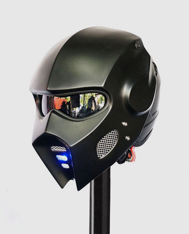 Helmet Mortal Kombat Heroi SUB ZERO Motorcycle Helmets 1/1 Wearable - Etsy