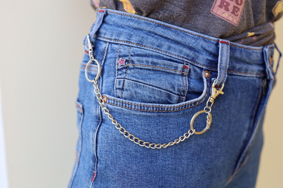 Single Chain for Belt Small Chain Punk Hip Hop Trendy Chain Etsy