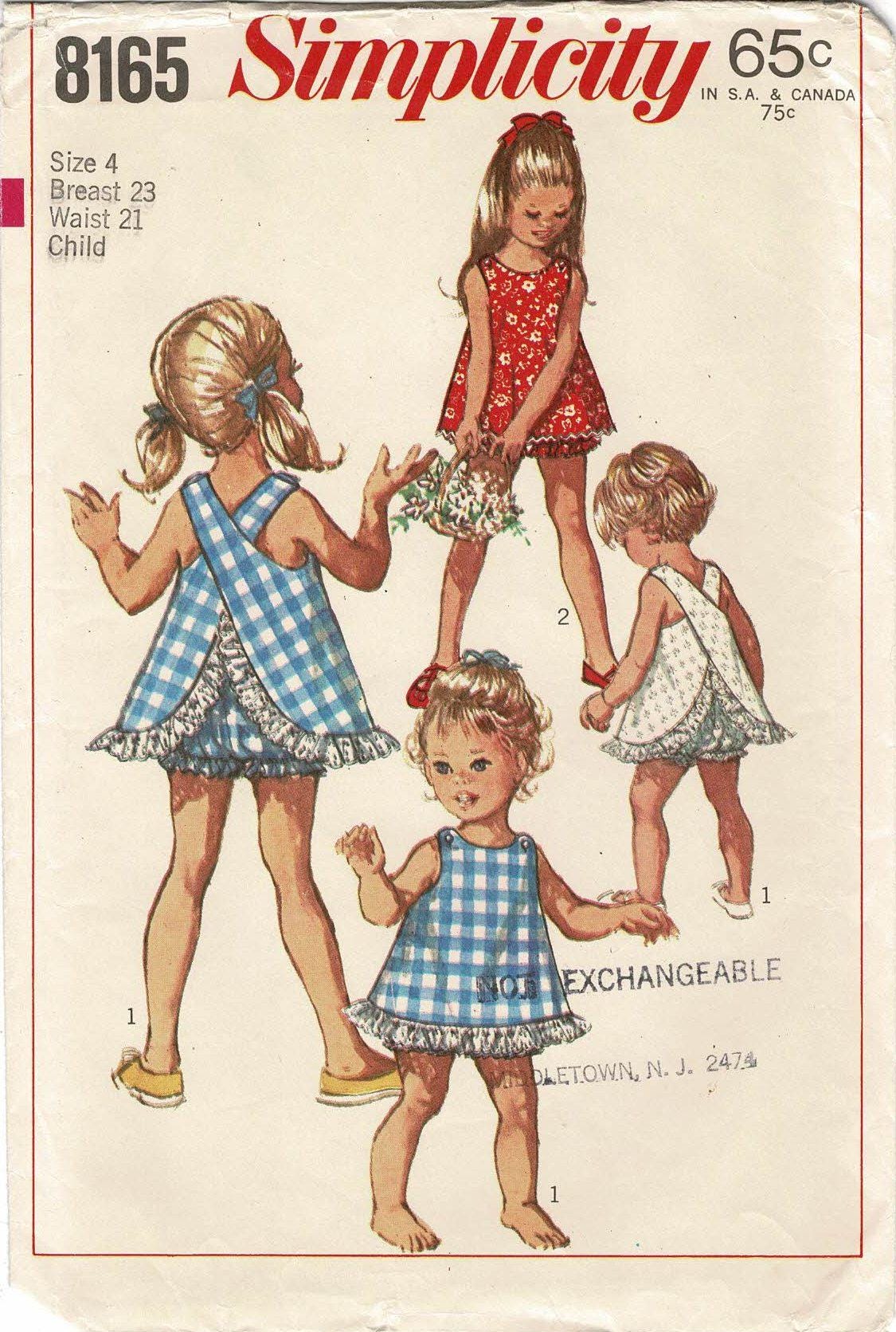 mimimama୨୧⑅* Girls Sleeveless TOP and BLOOMERS Toddler Child Size 4