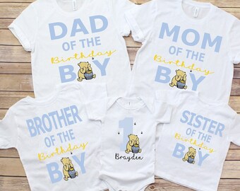 winnie the pooh 1st birthday shirt