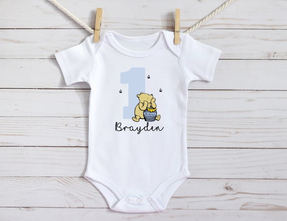 winnie the pooh 1st birthday outfit
