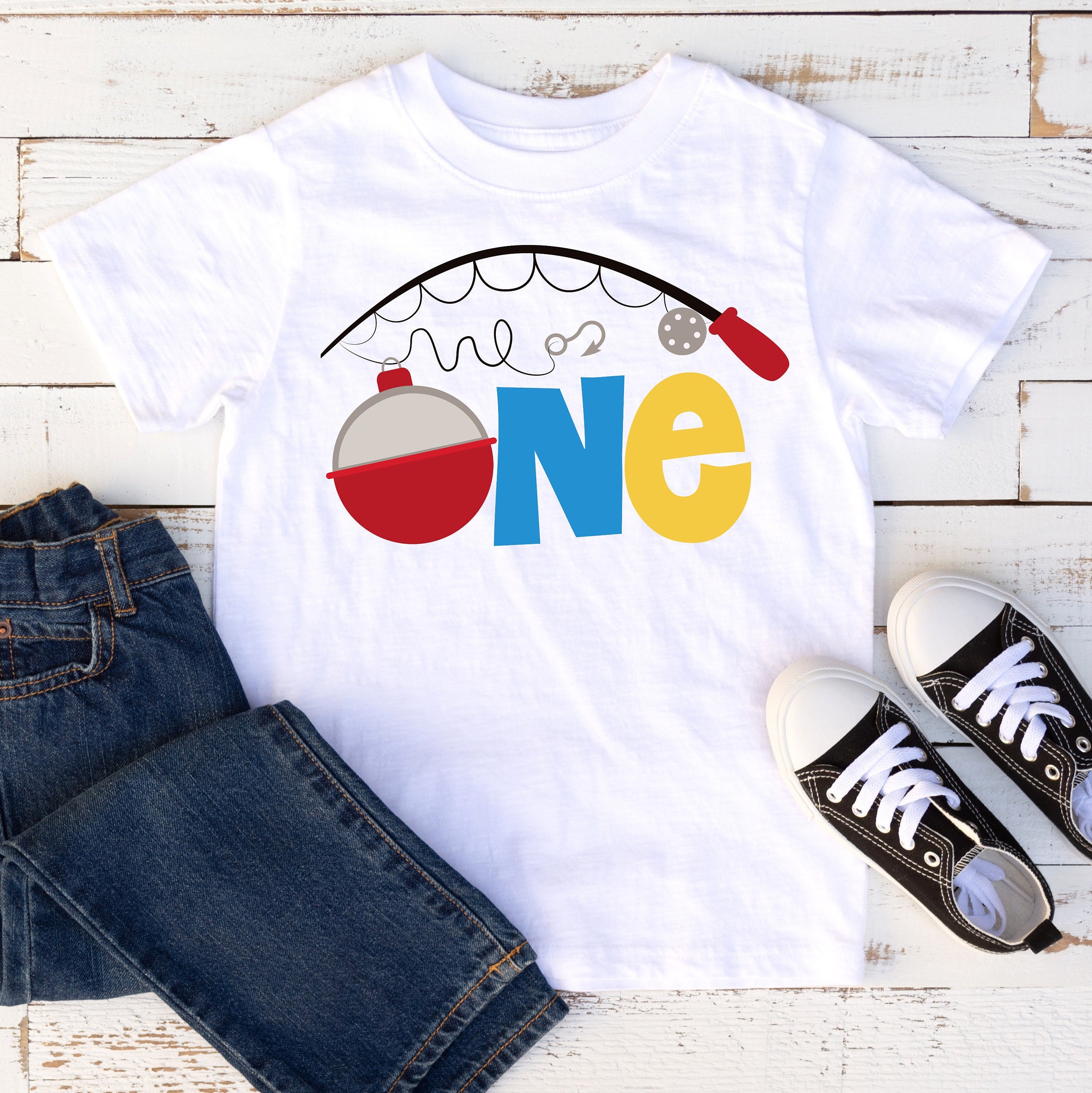 First Birthday Boy Shirt, Fish Birthday Shirt, One Birthday Shirt Boy, Fish 1st Birthday Shirt, Fishing 1st Birthday Shirt, One Shirt Boy
