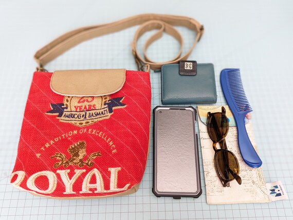 Crossbody Rice Bag- recycled material Crossbody Rice Bag- recycled material