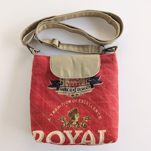 Crossbody Rice Bag- recycled material Crossbody Rice Bag- recycled material
