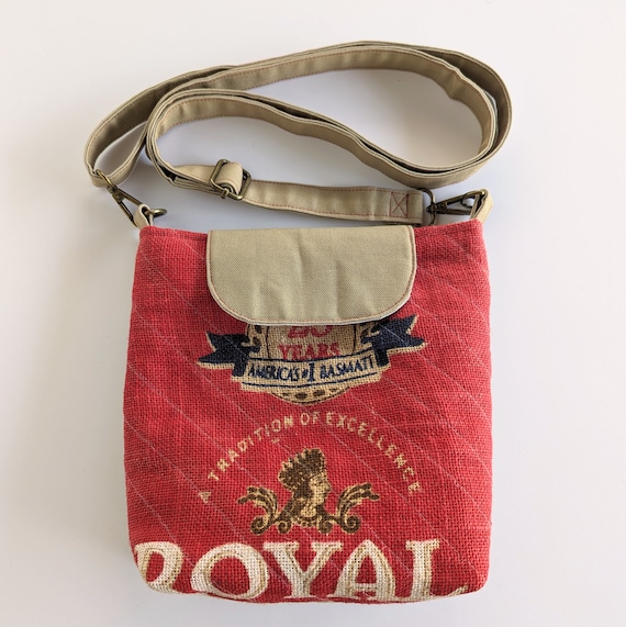 Crossbody Rice Bag- recycled material Crossbody Rice Bag- recycled material