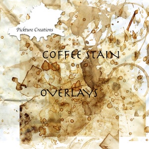 Koffievlek-overlay,