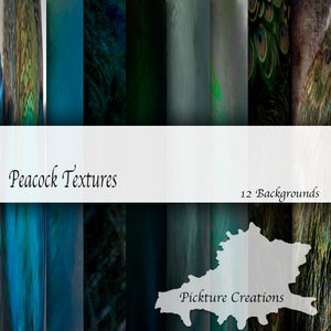 Peacock Textured Backgrounds