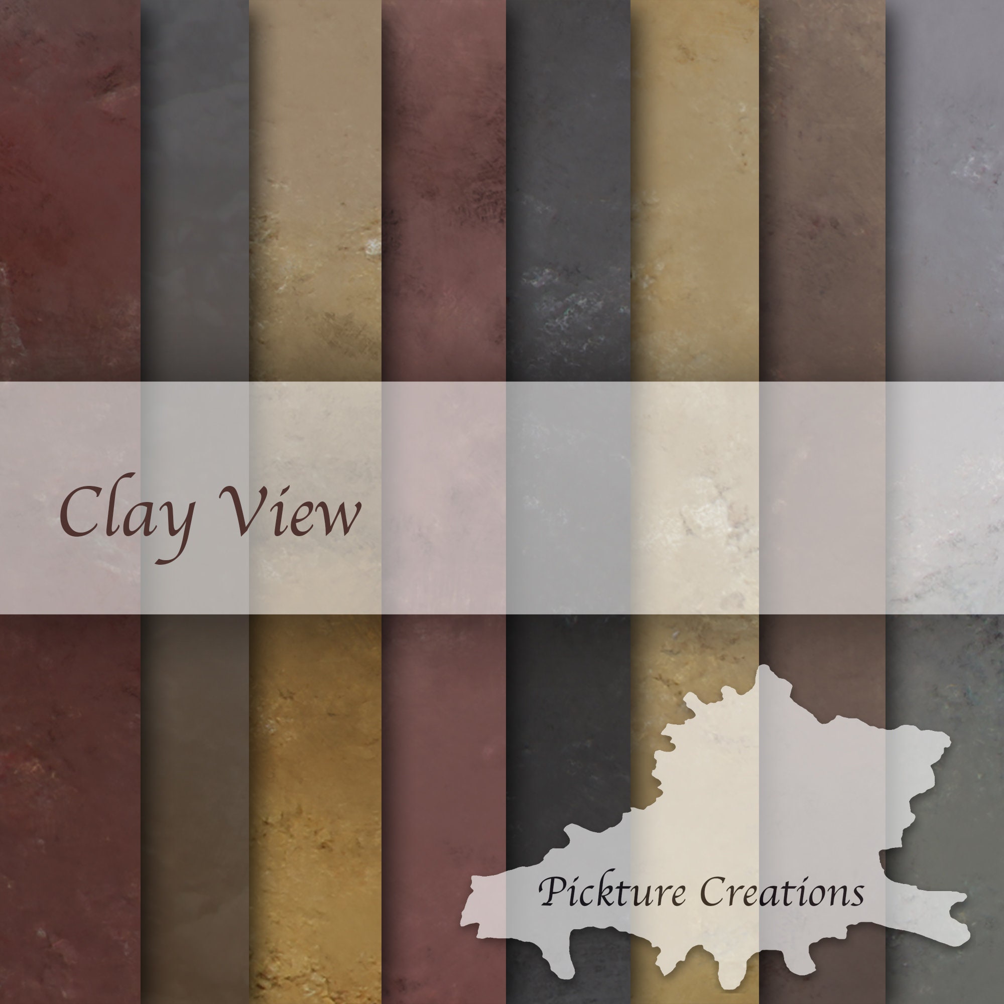 Clay View Textures Backgrounds | Etsy