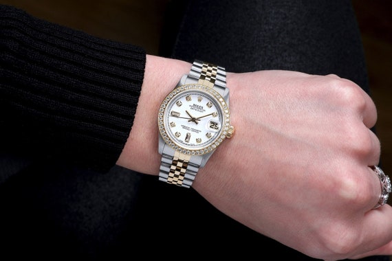 rolex 31mm on wrist