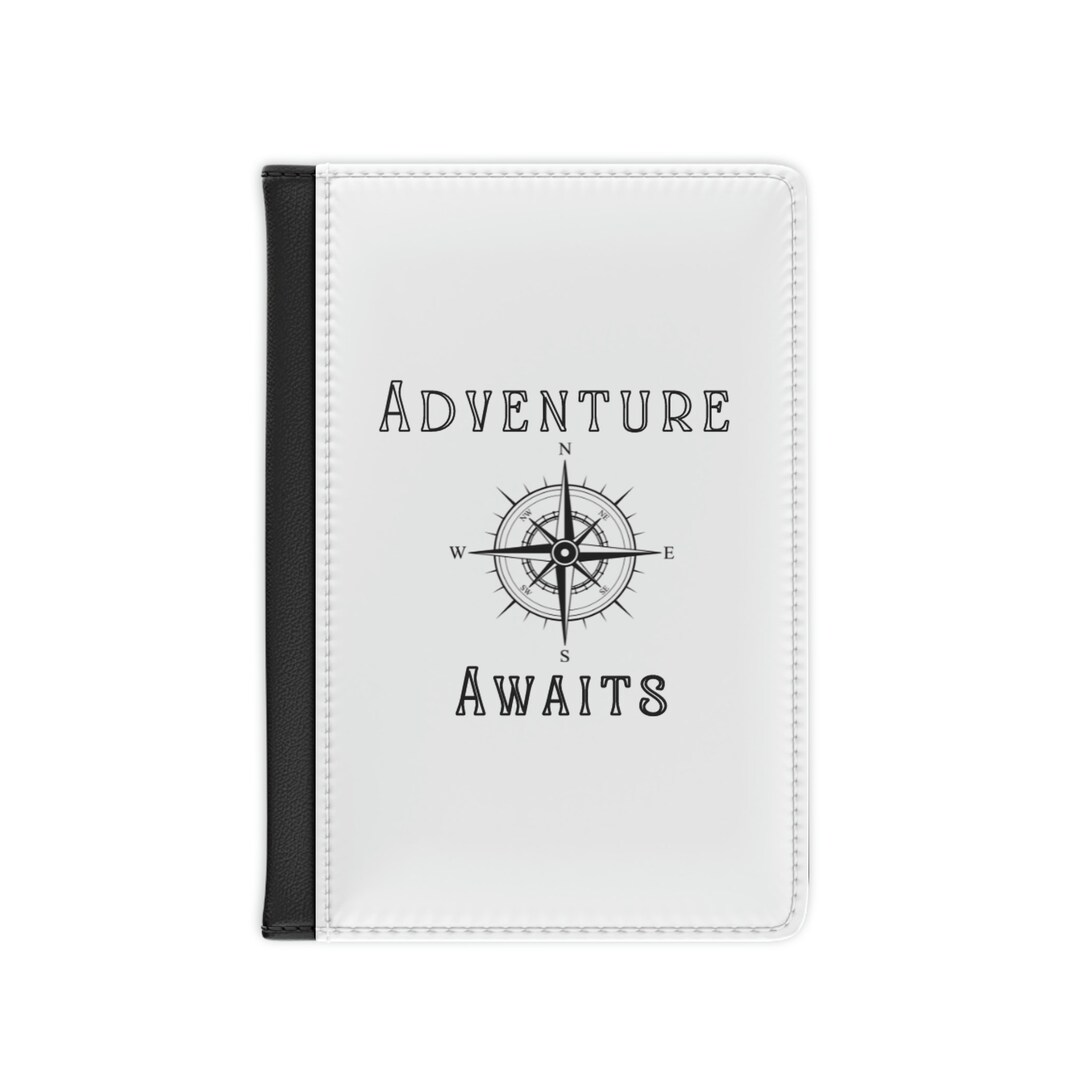 Adventure Awaits Passport Cover Etsy