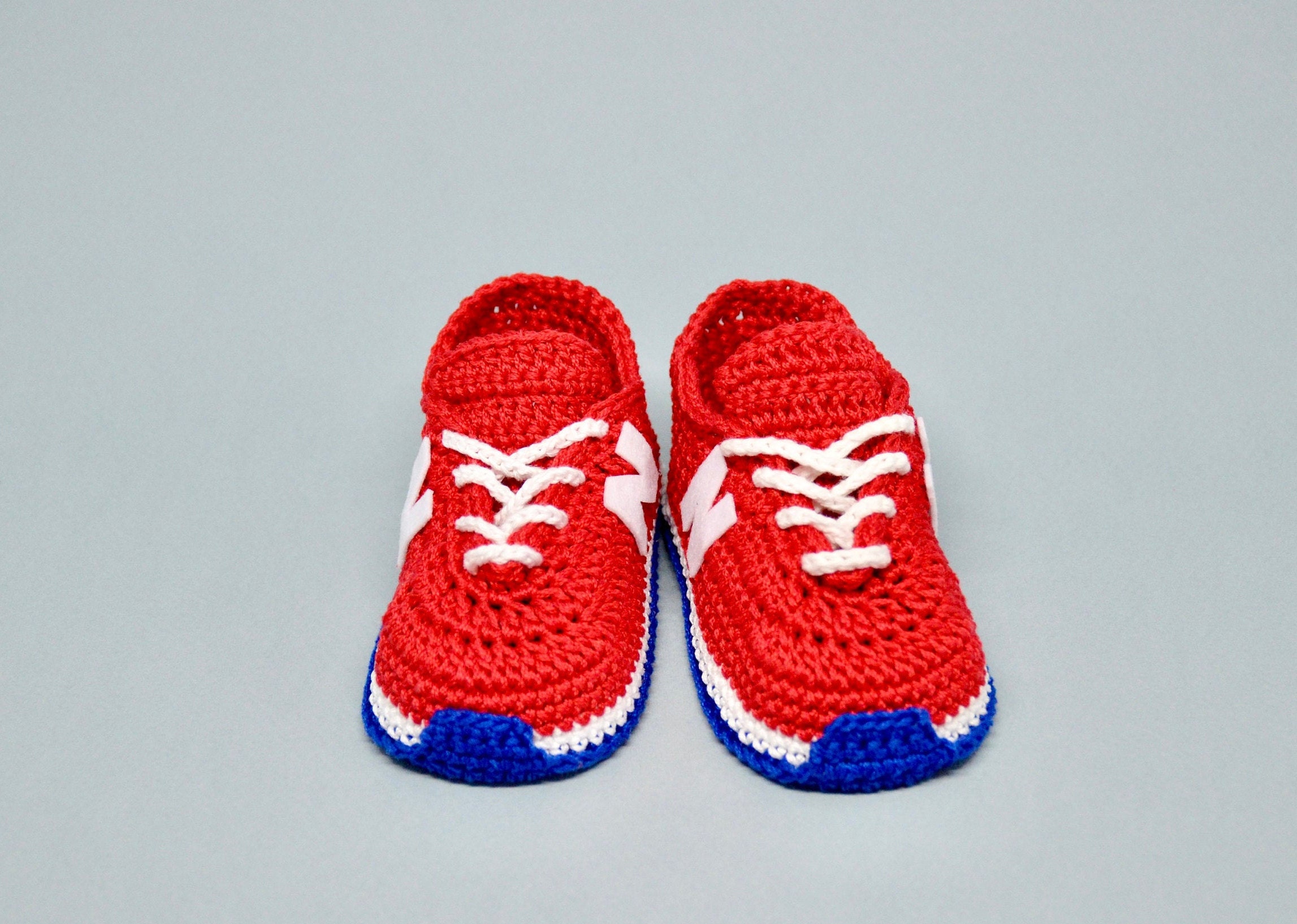 Red baby booties baby shoes boy infant shoes Etsy