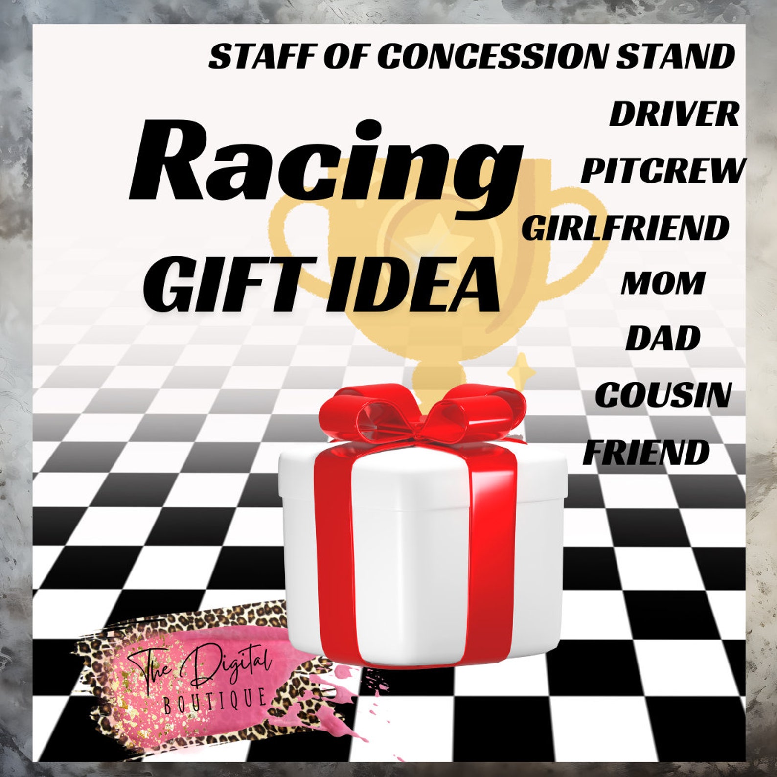 Racing SVG File or Racing PNG File, A Design to Add to Your Gear or ...