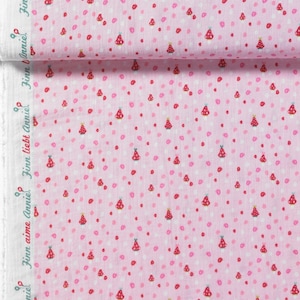 Finn loves Annie Bio Bubble Muslin &quot;Favorite Mushrooms&quot; 0.5 m x 130 cm