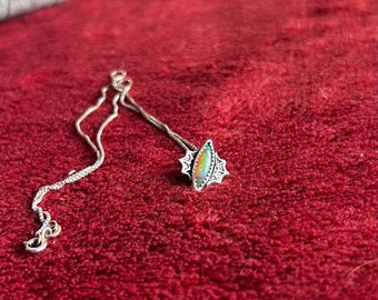 spooky opal pendant
