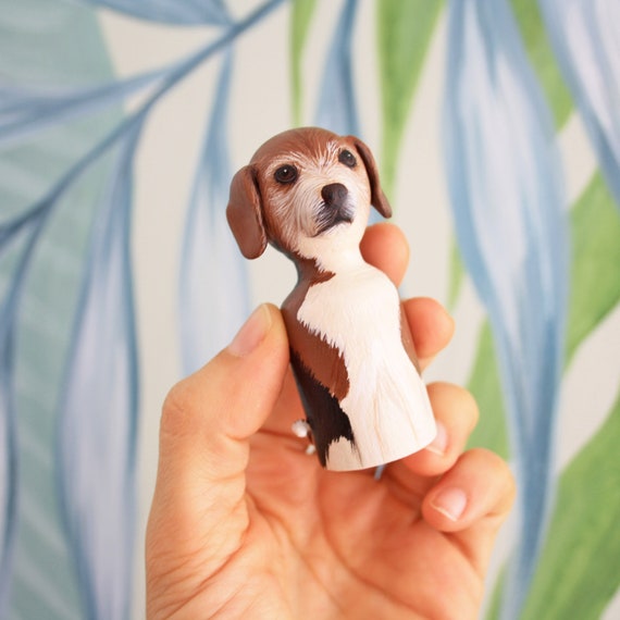 Gift for Dog Mom Custom Dog Wooden Peg Doll Dog Lover Pet Portrait Personalized Pet Portrait Hand Painted Dog Portrait Pet Memorial. Etsy Canada