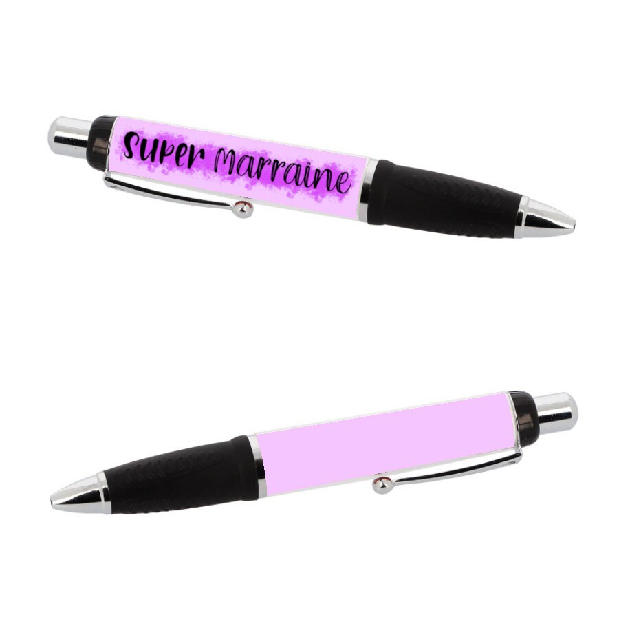 stylo Personnalisé Super Marraine Pour Un Cadeau Original