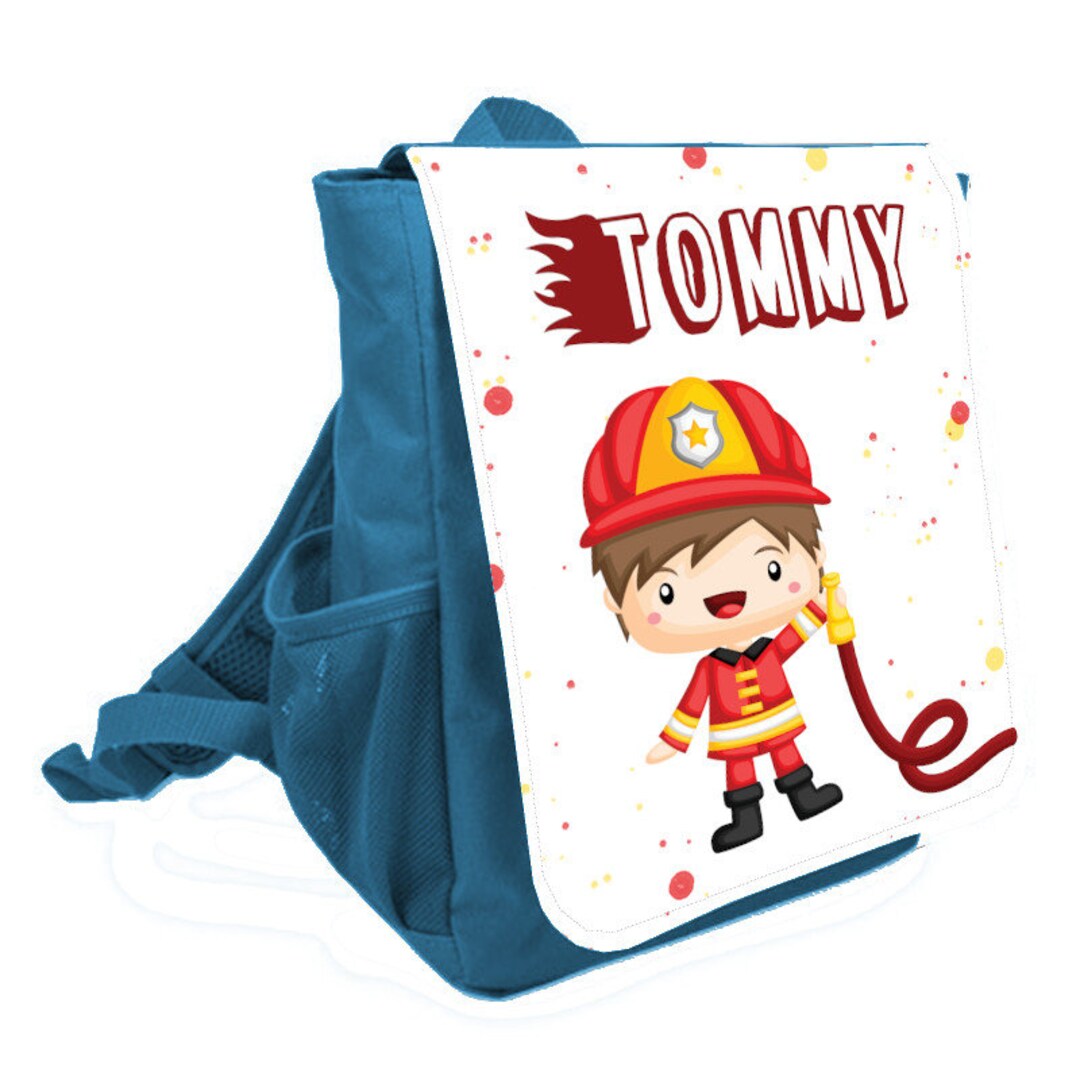 Sac à Dos Enfant Personnalisé Modèle Pompier Expédition 24H