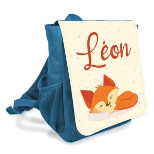 Sac à dos enfant personnalisé modèle renard - LIVRAISON OFFERTE
