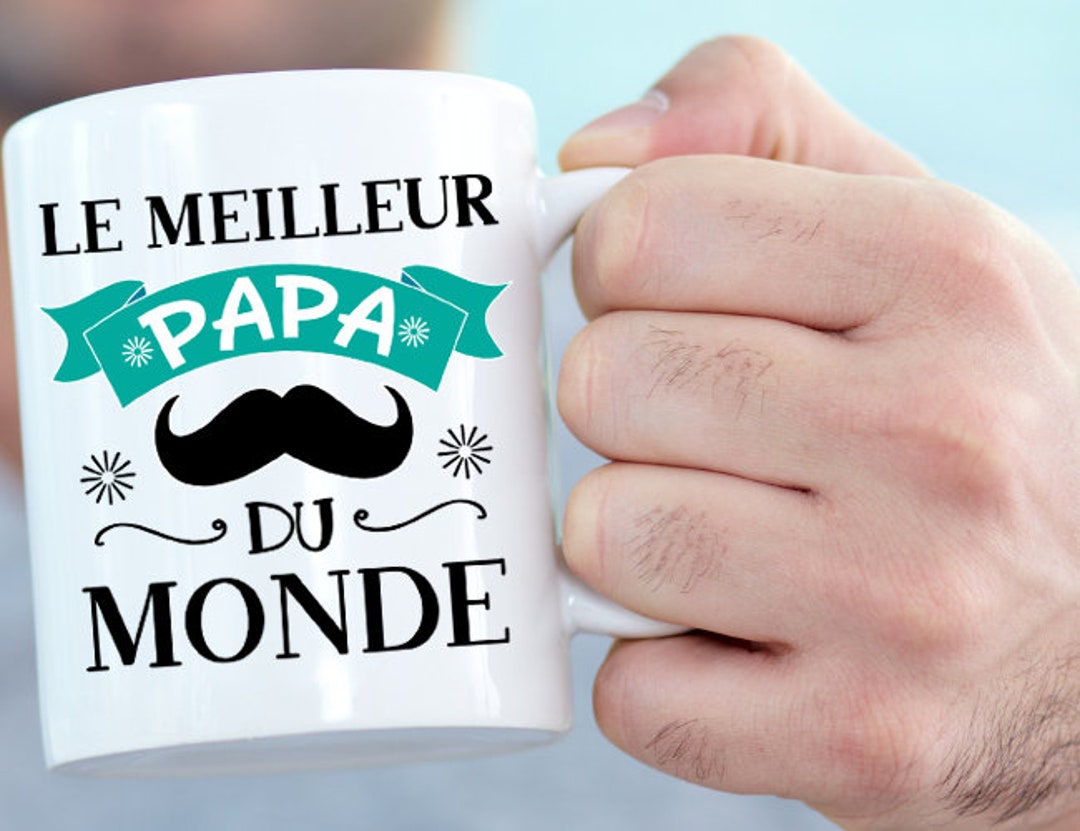 Mug Personnalisé Meilleur Papa Du Monde - Expédition 24H - Etsy