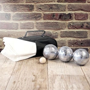 Sacoche de rangement pour boules de pétanques modèle été coeurs image 2