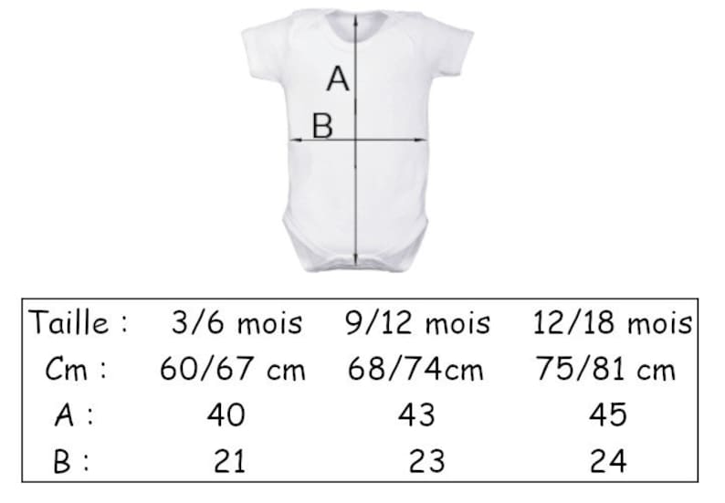 Body bébé ou tee-shirt personnalisable avec votre photo image 2