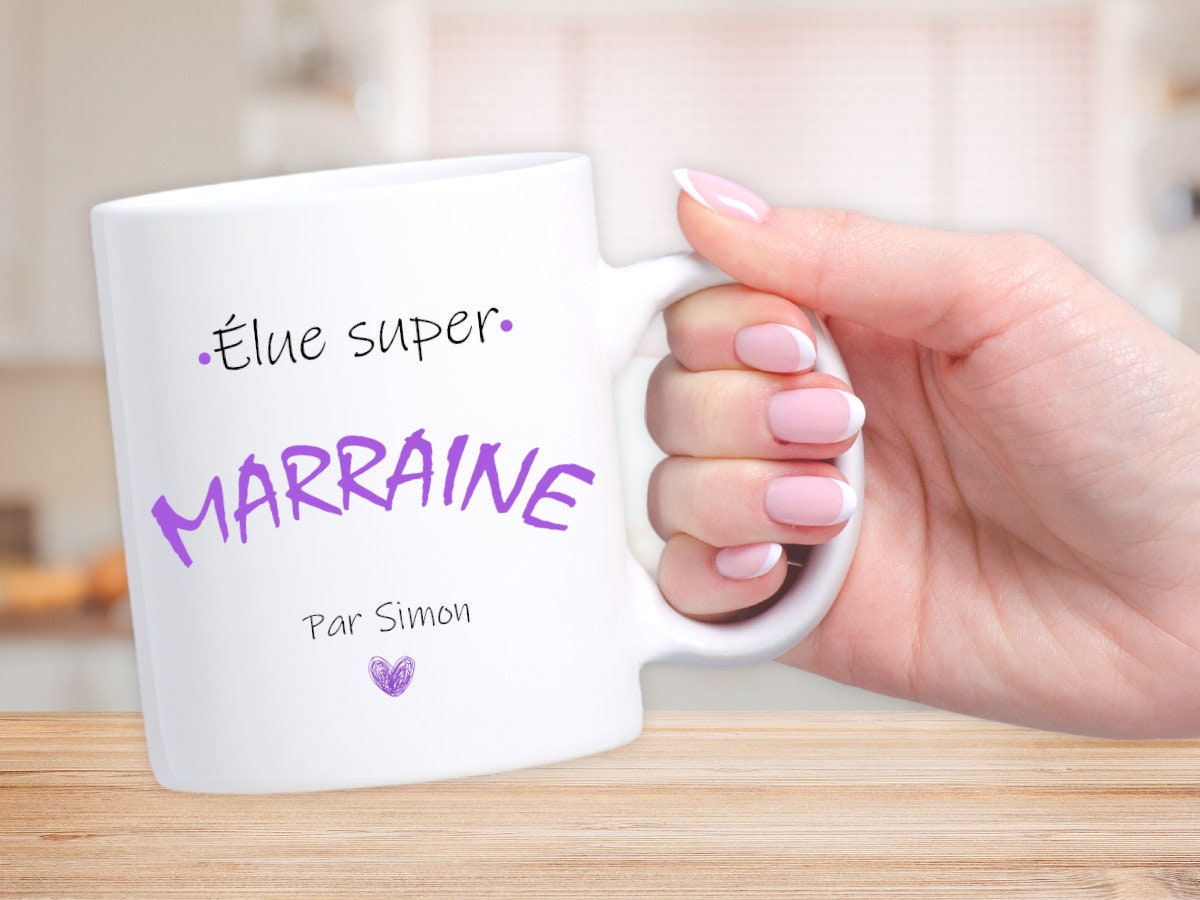 Mug Super Marraine Personnalisable