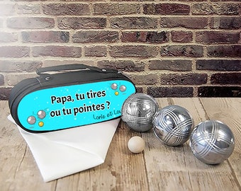 Sacoche de rangement pour boules de pétanques trois modèles