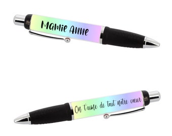 Stylo personnalisable avec le message de votre choix