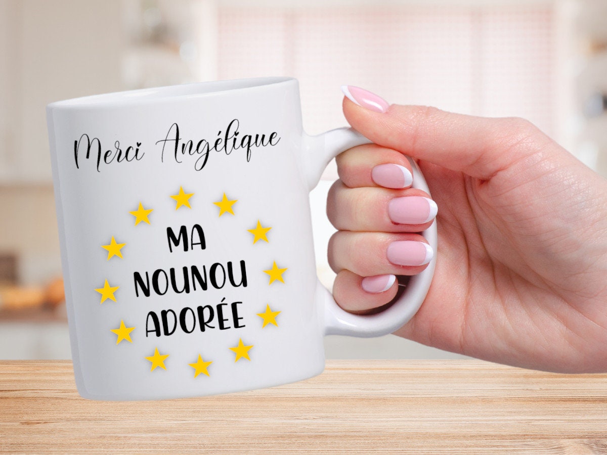 Mug Personnalisable Pour Une Super Nounou