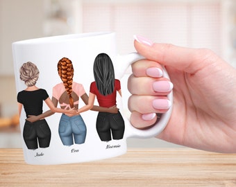 Mug personnalisable pour les amies ou les soeurs