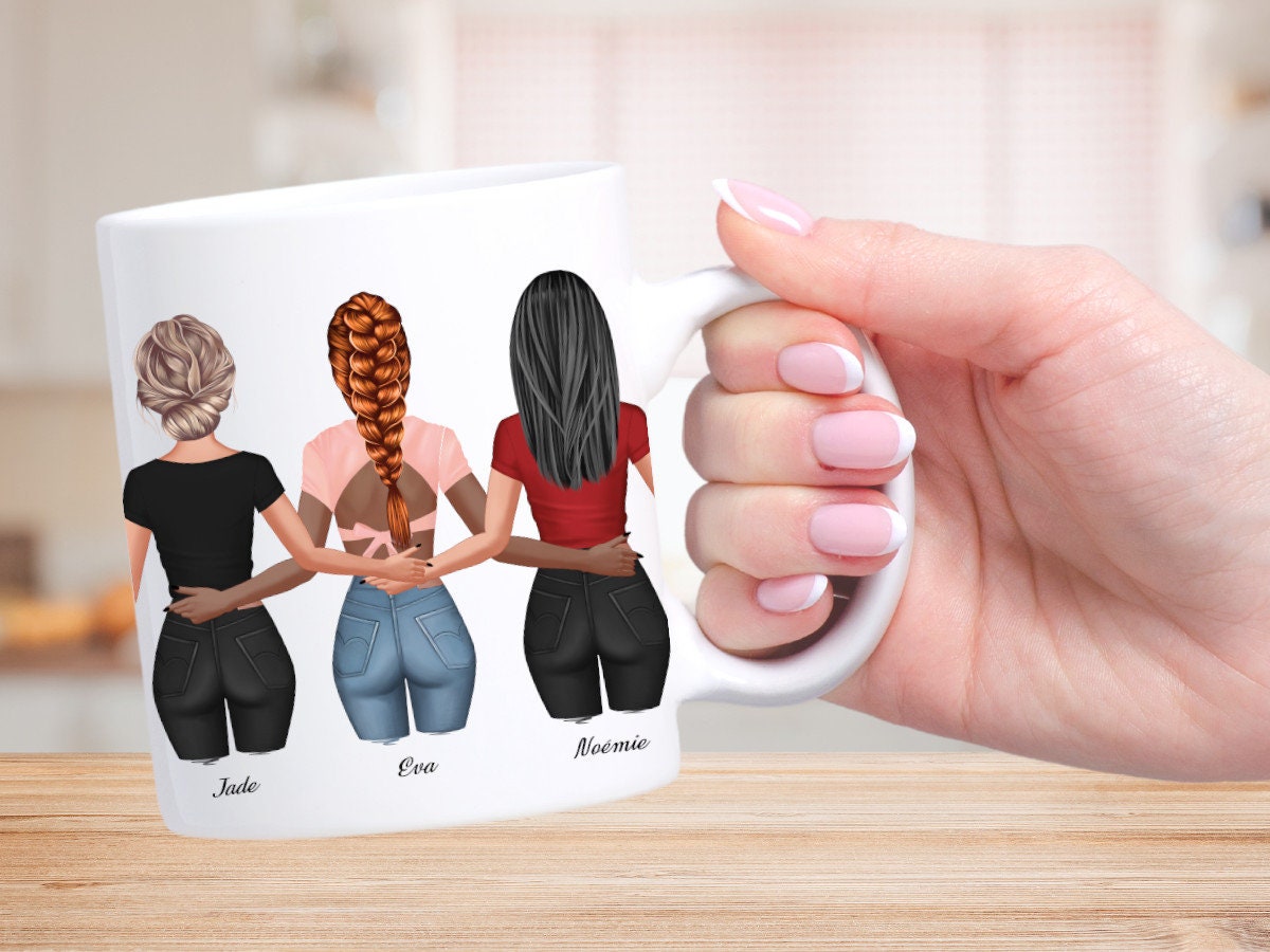 Mug Personnalisable Pour Les Amies ou Soeurs