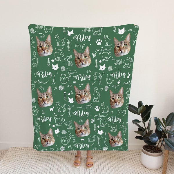Fleece Cat Blanket Etsy