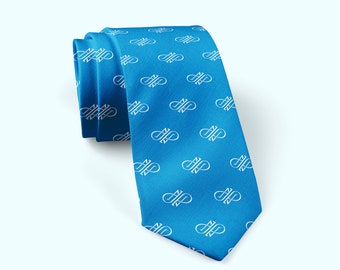 Monogram Personalized Men's Tie, Necktie, Father's Day Gifts, Gifts for Him, Mens Gifts, Mens Clothing, Personalized gifts for Dad