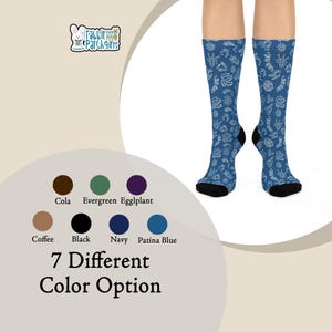 Microbiology Socks Science Gift Biology Socks Lab Tech Gift Microbe Socks Bacteria Pattern Socks Scientist Gift