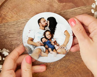 Custom  Photo Coaster, Custom Photo Ceramic Coaster, Personalized Ceramic Coaster, Home Decor Gift, House Warming Gift 4 x 4 Tile
