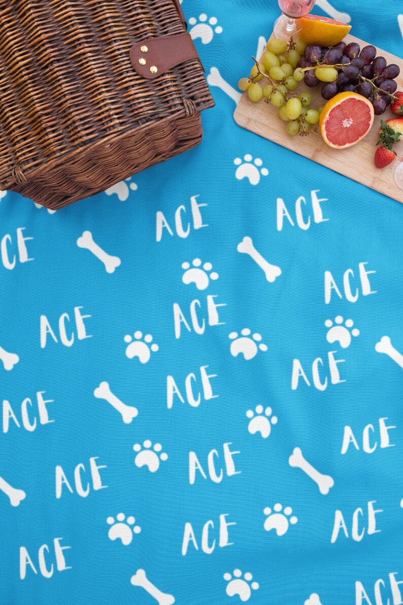 Personalized Pet Dog Name Blanket / Custom Pet Blanket / Pet Etsy