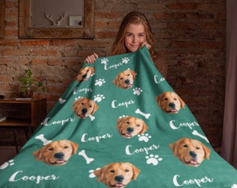 dog blanket with name