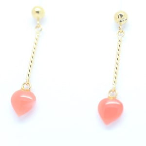 Maui Divers Pink Coral Earrings - Etsy