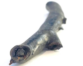Genuine Natural Hawaiian Black Coral Raw Branch Specimen Harvested in 1980s 5.85"