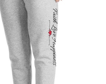 Women's Joggers sweatpants with inspirational sayings