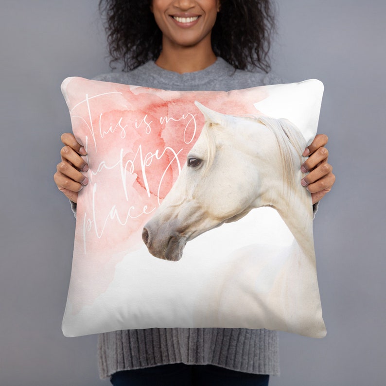 Horse Pillow Cover for Equestrian Gift Horse Decor or Gift Etsy Canada