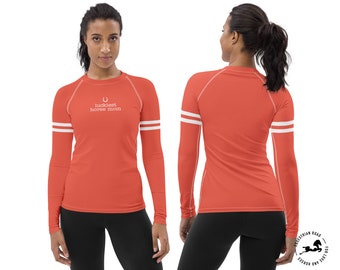 Horse Mom Equestrian Shirt in Orange
