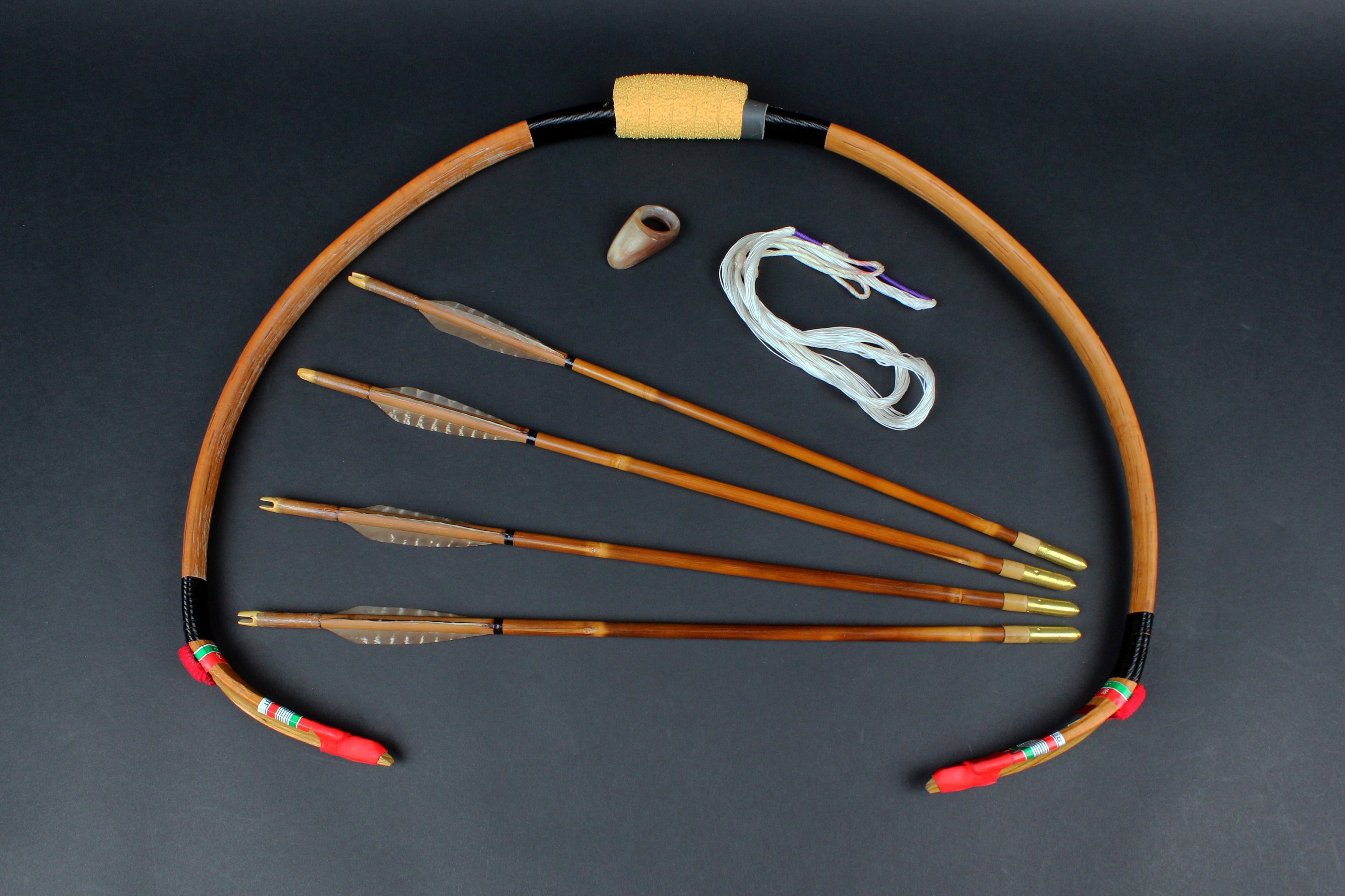 Traditional Korean Horn Bow & Bamboo Arrows by National Etsy Canada