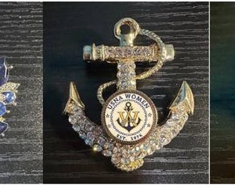 USNA Women's 50th Anniversary Brooch ***PRE-ORDER***