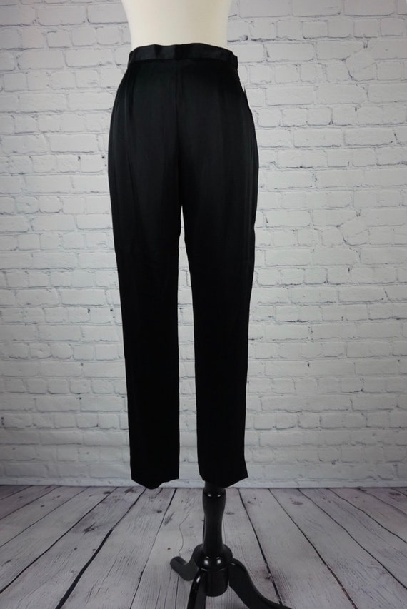 Vintage Pants | EMANUEL Ungaro (Petite) Black High